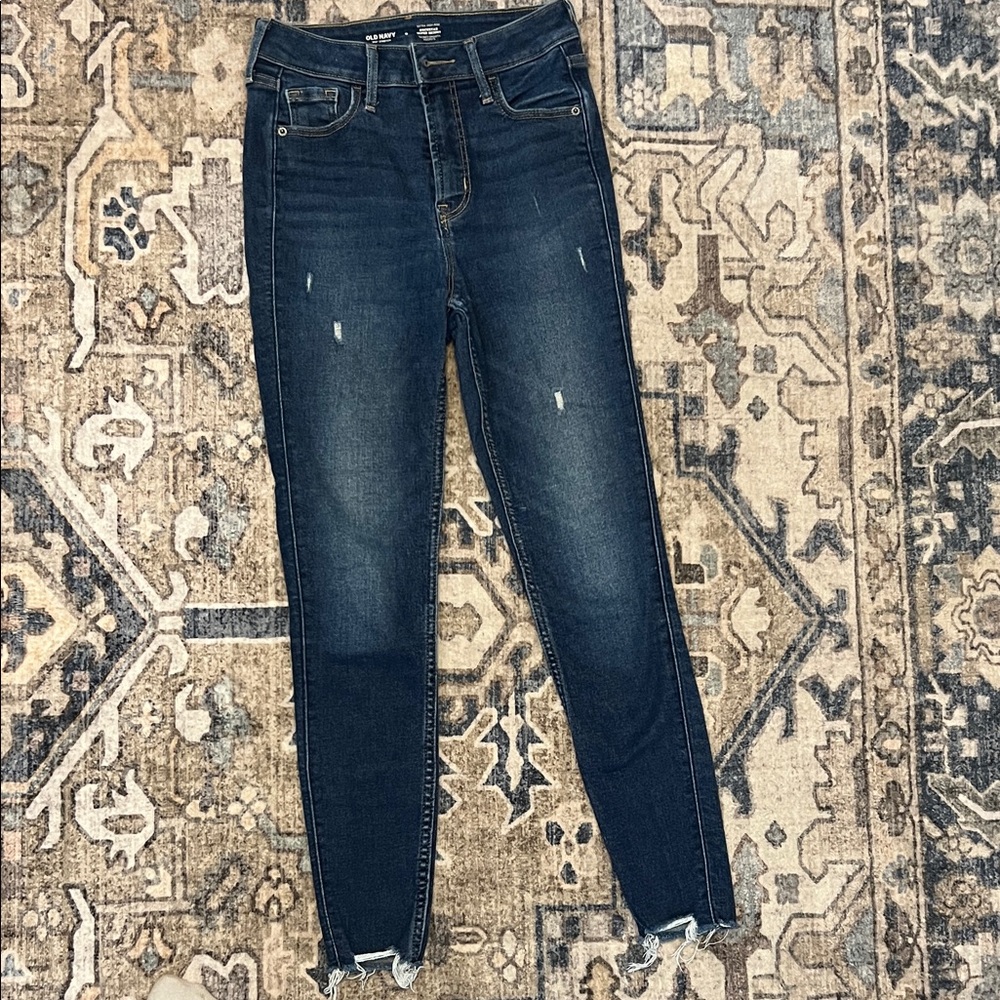 Old Navy Dark Blue Skinny Jeans